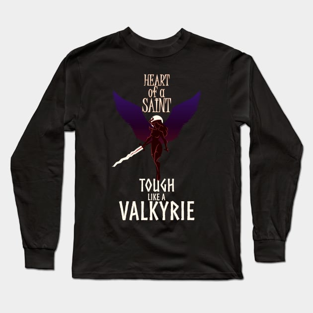 Valkyrie saint #5 Long Sleeve T-Shirt by jc007